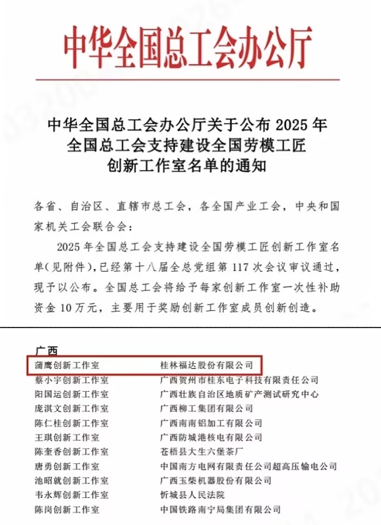 喜报｜“蒲鹰创新工作室”获评全国劳模工匠创新工作室